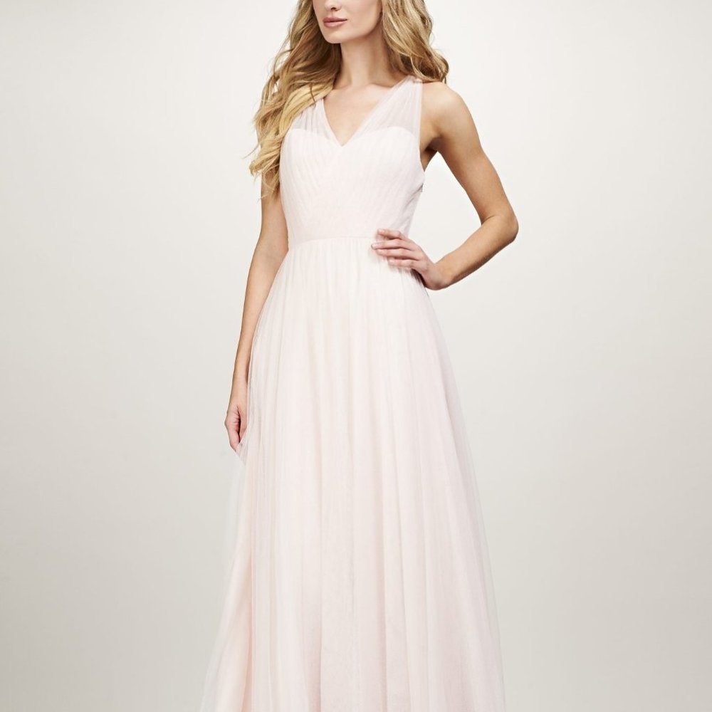 Theia - Arya Blush Bridesmaid Dress, Size 6